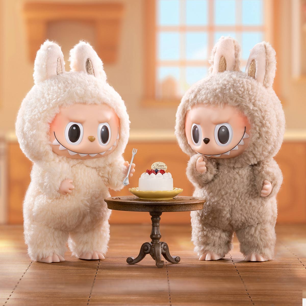 LABUBU figures from THE MONSTERS. Official POP MART product image.